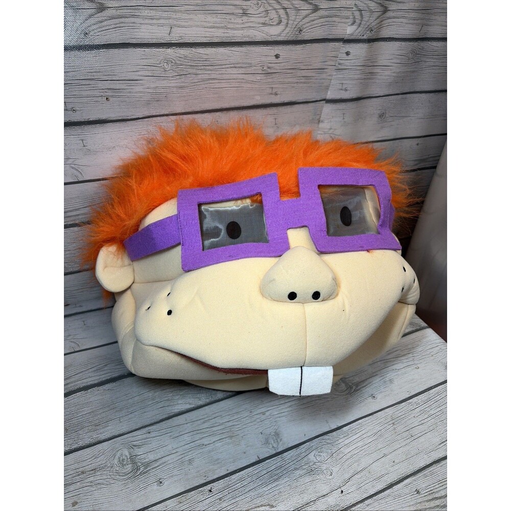 Dan Dee Rugrats Big Greeter Heads Cosplay Nickelodeon Chuckie Red Hair Mask 2018